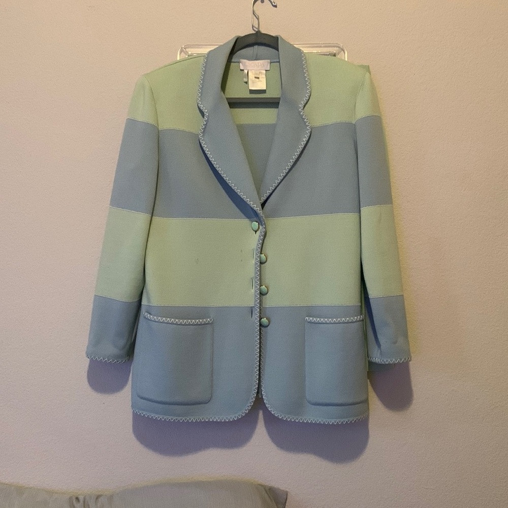 Escada wool blazer and skirt size 40